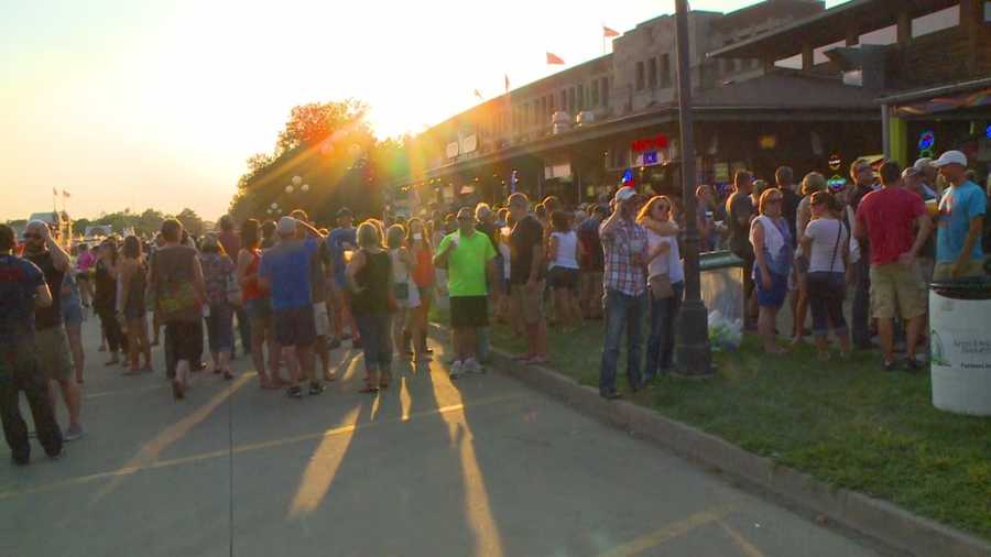 Thousands of people are crowding the Iowa State Fair Friday night to celebrate East Side night.